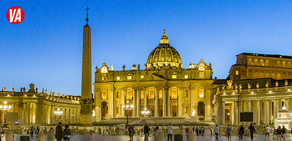 St. Peter's Basilica And St. Peter's Square